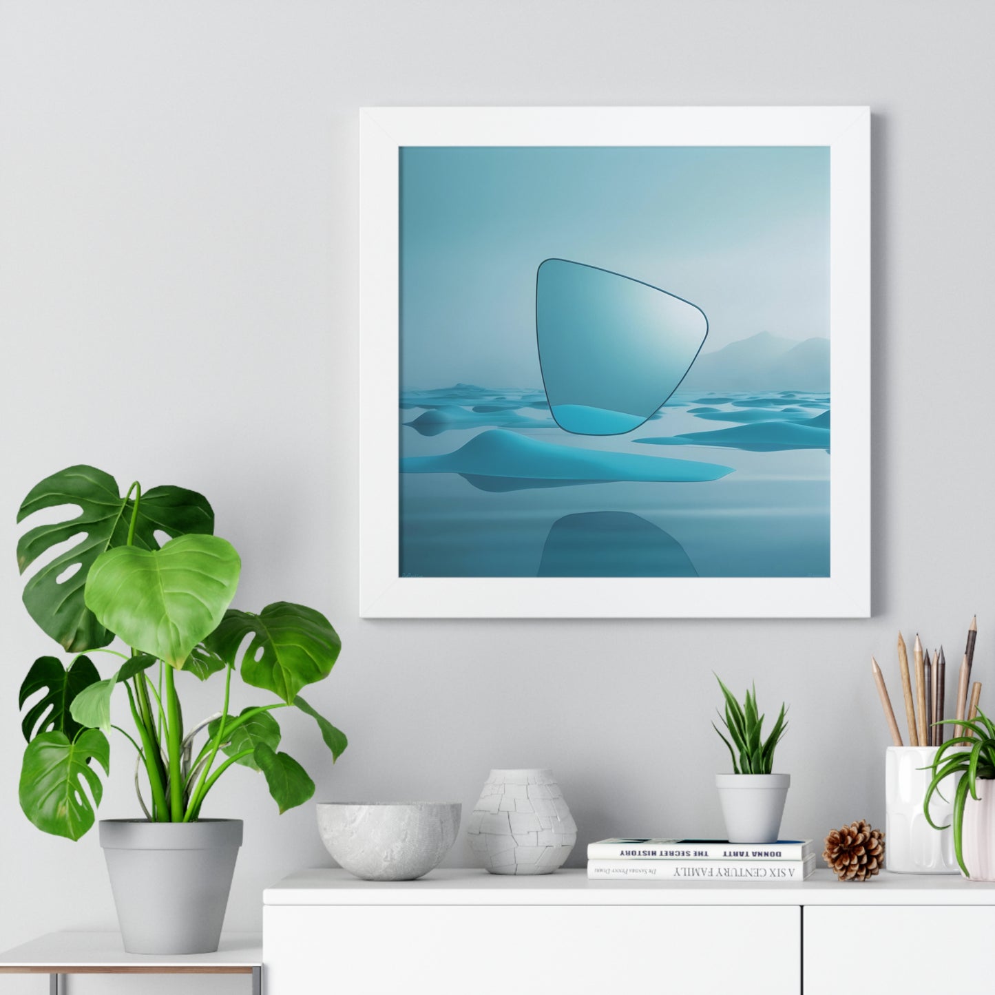 "Reflection" - Dreamy Art for Home Decor , Modern Home Art, Unique Gift for Her or him, Beach House Wall Art, Stylish Decor