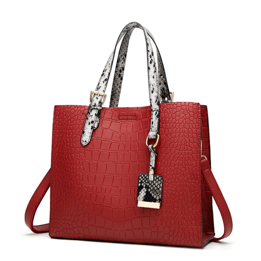 Stylish Shoulder Handbag, Current Fashion Trend, High Quality PU Leather, Perfect for Daily Use, Big Capacity, Great Gift for Her