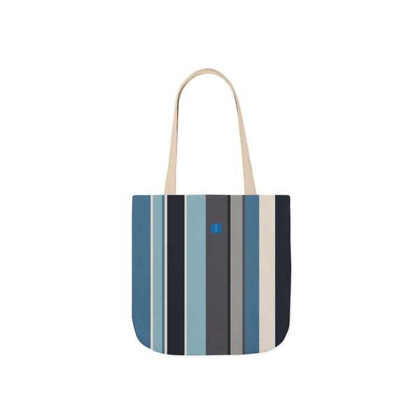 Stylish Canvas Tote Bag with 5-Color Straps, Eco-Friendly Shopping, Beach Day, Weekend Getaway, Gift for Her