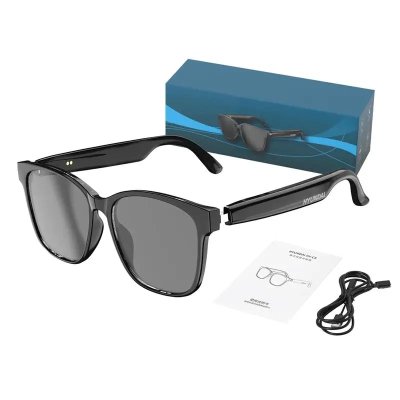 New HY-C8 Smart Glasses AI Intelligent Translation Wireless Bluetooth Glasses Real-time Simultaneous Interpretation Headset 2025