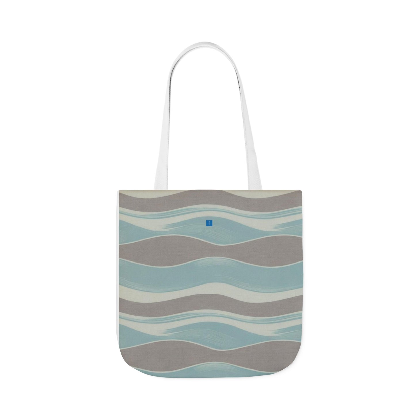 Stylish Canvas Tote Bag with 3-Color Straps, Eco-Friendly Shopping, Beach Day, Weekend Getaway, Gift for Her