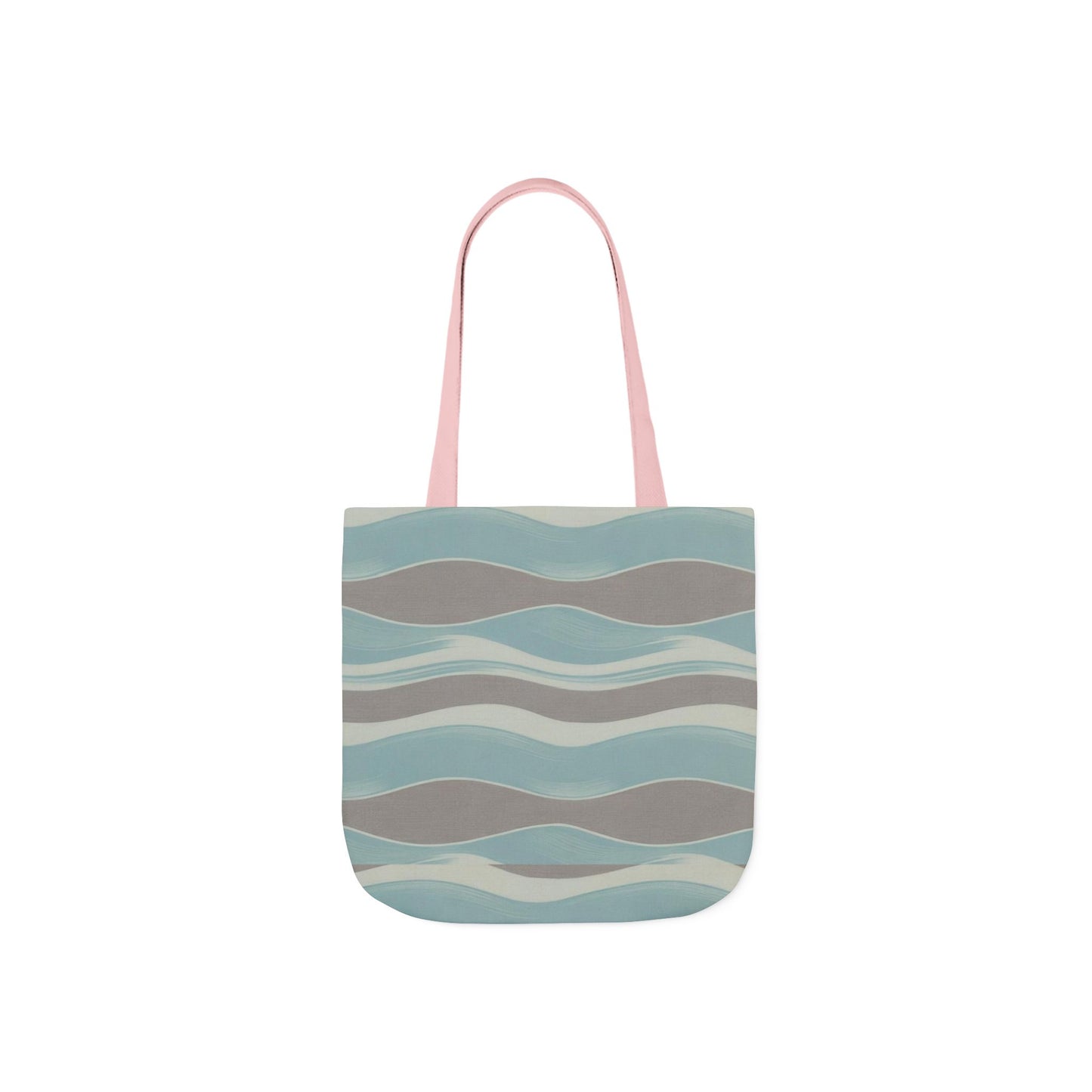 Stylish Canvas Tote Bag with 3-Color Straps, Eco-Friendly Shopping, Beach Day, Weekend Getaway, Gift for Her