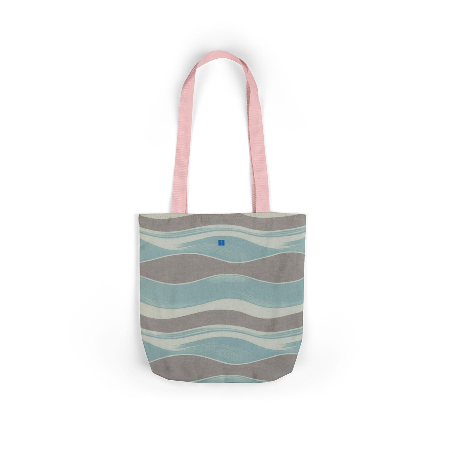 Stylish Canvas Tote Bag with 3-Color Straps, Eco-Friendly Shopping, Beach Day, Weekend Getaway, Gift for Her