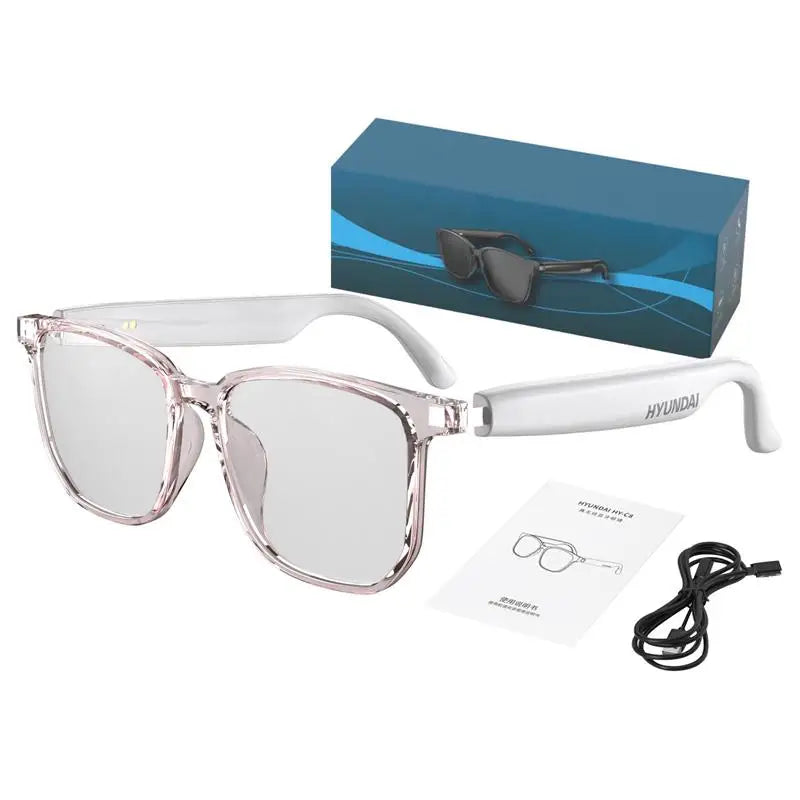 New HY-C8 Smart Glasses AI Intelligent Translation Wireless Bluetooth Glasses Real-time Simultaneous Interpretation Headset 2025