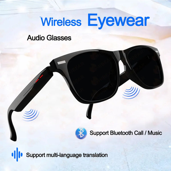 New Smart Wireless AI Smart Assistant Bluetooth Glasses TWS Listen to Music Answer Phone Men Women Fashion Sunglasses Eyeglasses